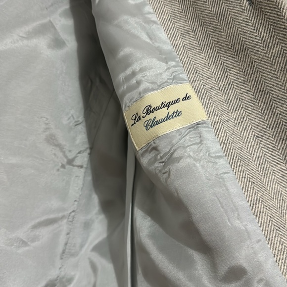 beautiful blazer, grey size 6/8 - Picture 5 of 8